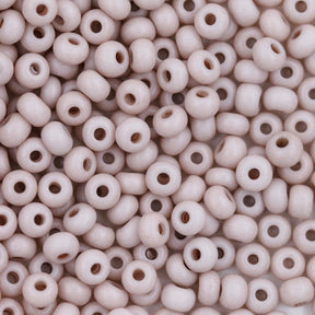 6SB152-TVLR: CZ Seed Bead Opaque Vintage Rose 6/0