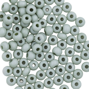 6SB182-TVLR: CZ Seed Bead Opaque Lichen 6/0