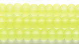 6SB622-NTR: CZ Seed Bead Neon Yellow On Crystal 6/0 - 6STR