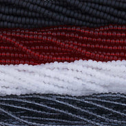 6SB999-MX74: Czech Seed Bead Bundle Vampire 6/0