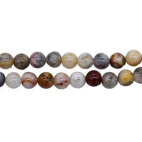 6ST412: Crazy Lace Agate Round 6mm