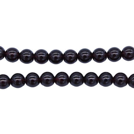 6ST418-AA: Garnet A A Grade Round 6mm