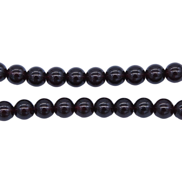 6ST418-AA: Garnet A A Grade Round 6mm