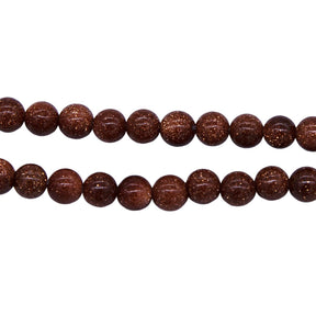 6ST444-GL: Goldstone Round 6mm