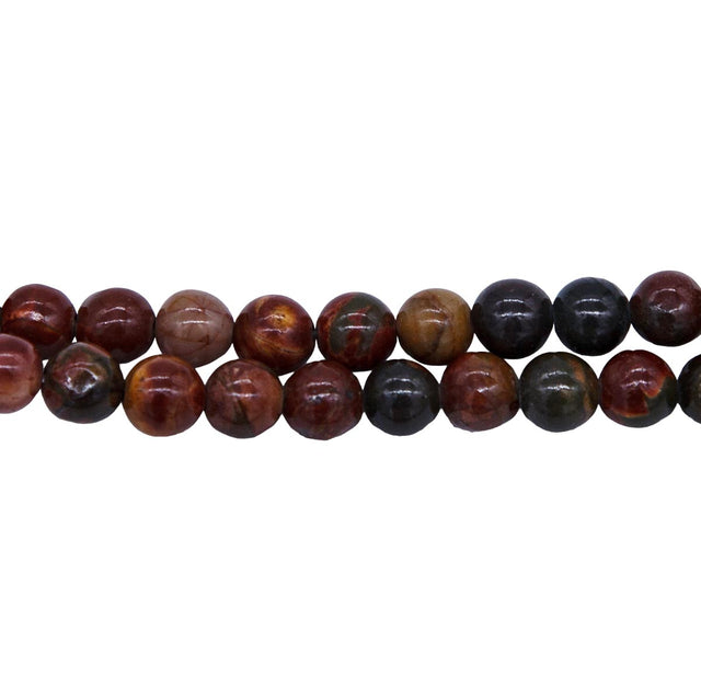 6ST451: Cherry Creek Jasper Round 6mm