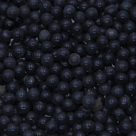 6SV100-27: VIN VEN No Hole Op Jet Black 6/0