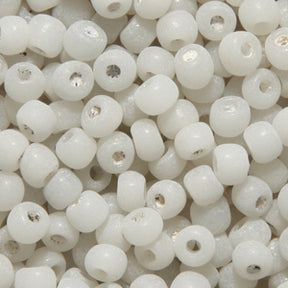 6SV110-3R: Vintage Venetian Greyish White 6/0 50 Gram Bag