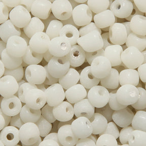 6SV110-4R: Vintage Venetian Yellow White 6/0 50 Gram Bag