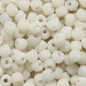 6SV110-4R: Vintage Venetian Yellow White 6/0 50 Gram Bag