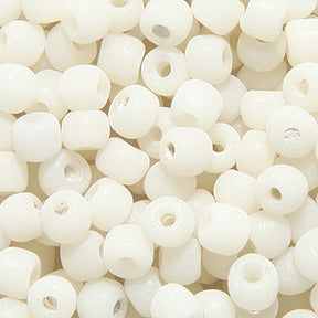 6SV112-2UR: Vintage Venetian White #2 Frosted 6/0 50 Gram Bag