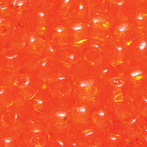 6SV232-2R: Vintage Venetian Transparent Orange #2 Square Hole 6/0 50 Gram Bag