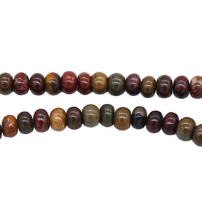 70ST451: Cherry Creek Jasper Rondell 4x6mm