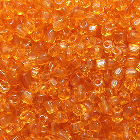 71SV229-2: Vintage Venetian Transparent Burnt Orange #2 Hex 11/0 500 Grams