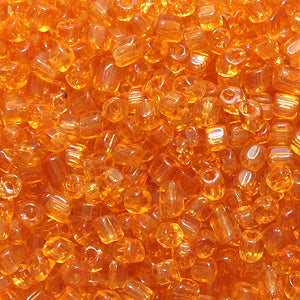 71SV229-2: Vintage Venetian Transparent Burnt Orange #2 Hex 11/0 500 Grams