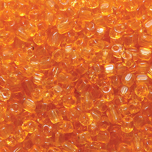71SV229-2R: Vintage Venetian Transparent Burnt Orange #2 Hex 11/0 50 Gram Bag