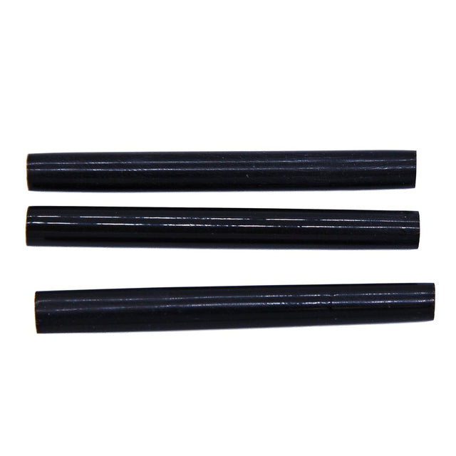 72HR109-T: Buffalo Horn Hair Pipe Thin 3IN 10PC
