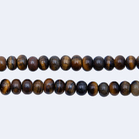 72ST400-BG: 6mm Tiger Eye Rondelle Beads 15.5"