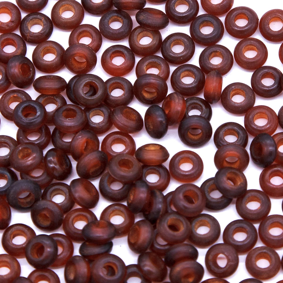 73HR252: Horn Saucer Amber/Orange Color 6mm 150 Pieces