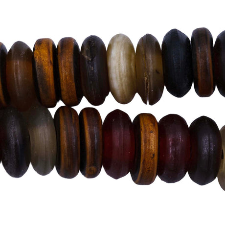 74HR-MX: Horn Saucer Mixed Color 8mm 1 String