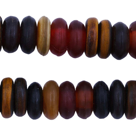 74HR-MX: Horn Saucer Mixed Color 8mm 1 String