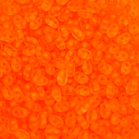 74SB638-N2: CZ Twin 2-H SB Tr Neon Orange 2.5x5mm