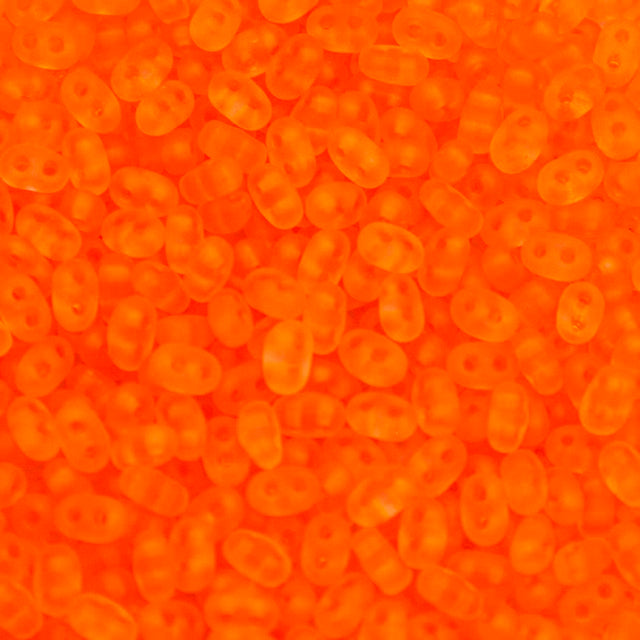 74SB638-N2: CZ Twin 2-H SB Tr Neon Orange 2.5x5mm