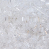 75SV212: Vintage Venetian Hex Bugle Crystal #1 5mm 500 Grams