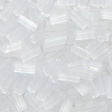 75SV212: Vintage Venetian Hex Bugle Crystal #1 5mm 500 Grams