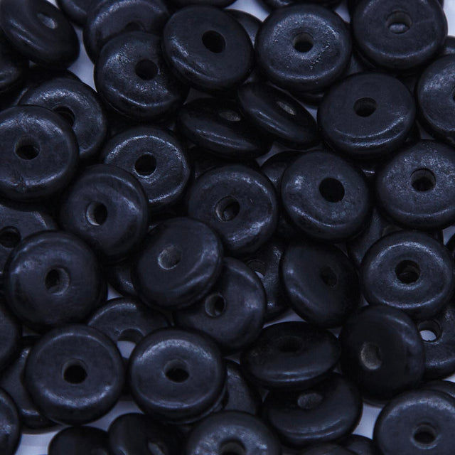 78HR109: Horn Saucer Black Color 12-13mm 80 Pieces