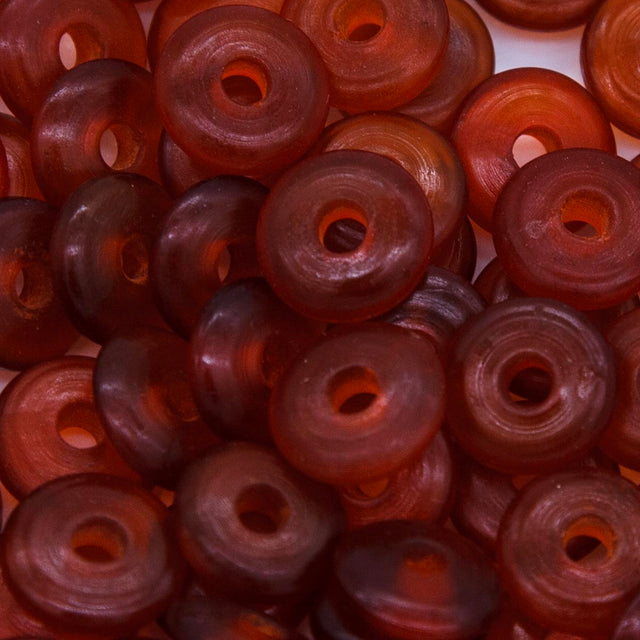 78HR252: Horn Saucer Amber Color 12-13mm 80PC