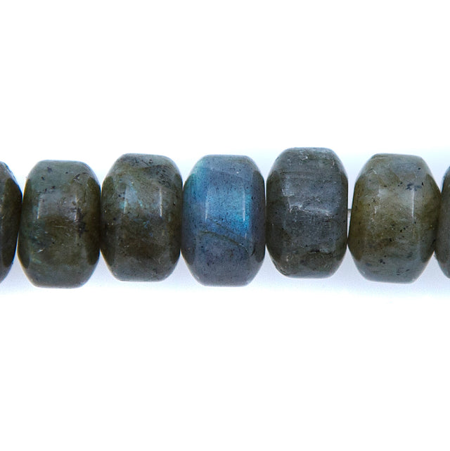 78ST456-T: Labradorite Tire Rondelle 12x7mm 16" String