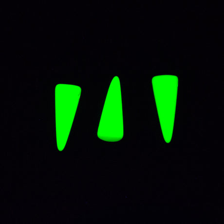 7DP684-NMR: CZ Spike Neon Green Matte 7x17mm-6PC