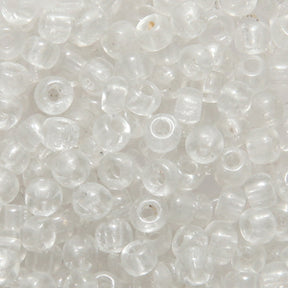 7EP212-3R: Vintage FRNCH Greyish Crystal 7/0 50 Gram Bag