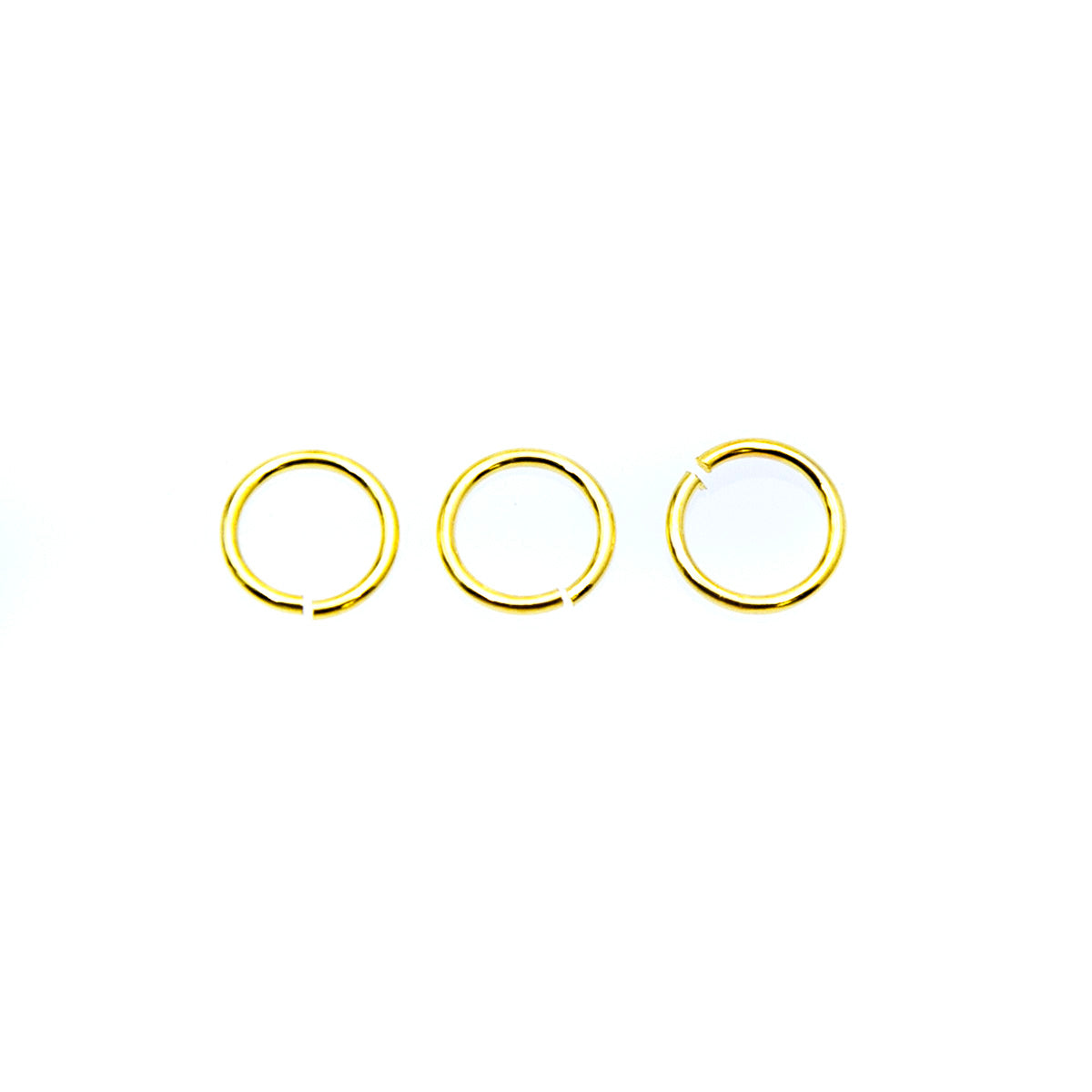 7FI222-G: JumpRing Gold 7mm 19GA 300PC/25GM