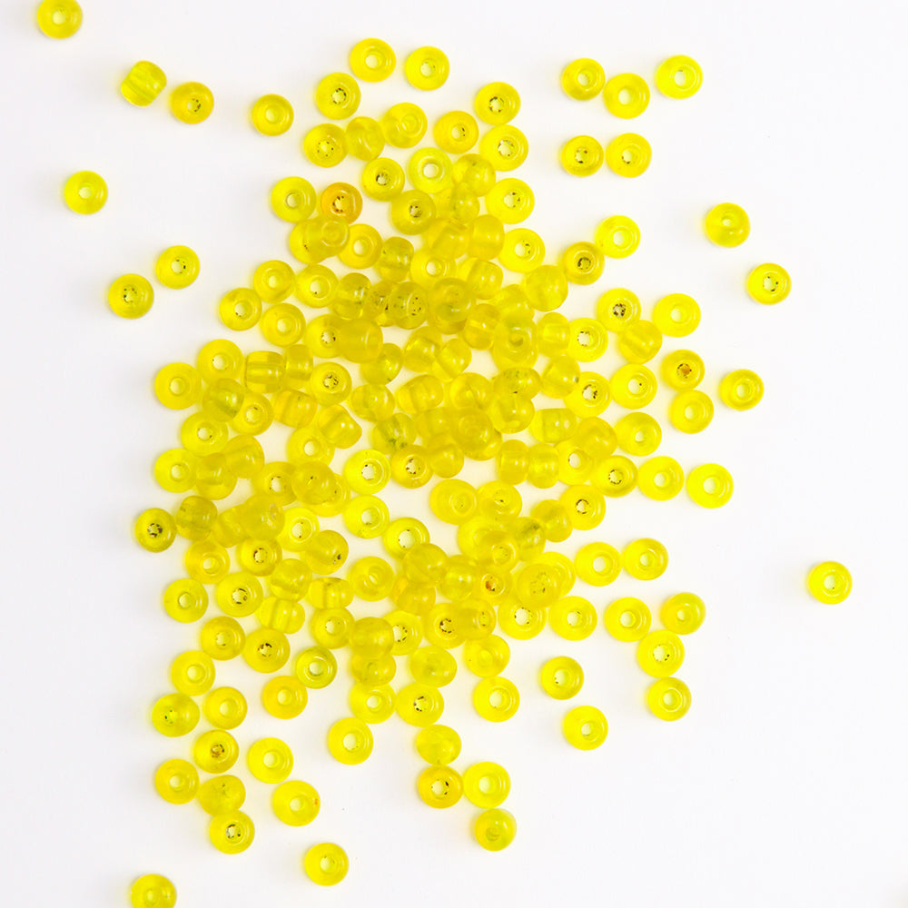 7SV100-11: Vintage Venetian Transparent Dark Yellow 7/0 250 Grams