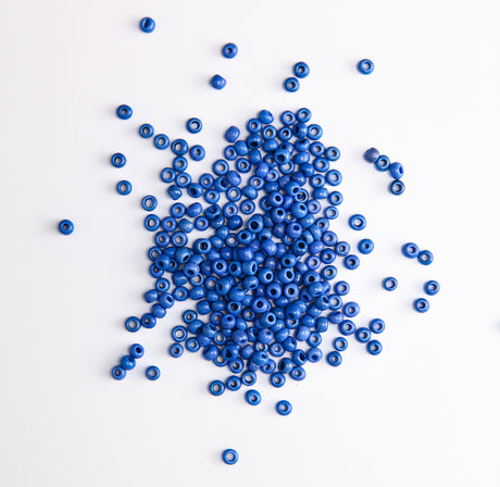 7SV100-12: Vintage Venetian Opaque Luster Cornflower Blue 7/0 250 Grams