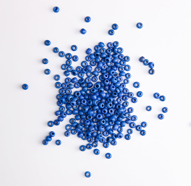 7SV100-12: Vintage Venetian Opaque Luster Cornflower Blue 7/0 250 Grams