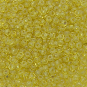 7SV100-3: Vintage Venetian Transparent Dusty Yellow 7/0 250 Grams