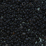 7SV100-5: Vintage Venetian Opaque Jet Black 7/0 250 Grams