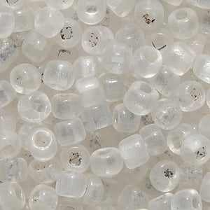 7SV212-U: Vintage Venetian Seed Bead Clear #1 Unfinished 7/0 - 500 Grams