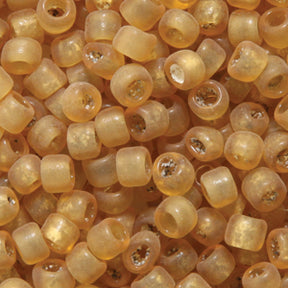 7SV253-18R: Vintage Venetian Carmel Gold #17 Frosted 7/0 50 Gram Bag