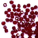 80CC244: Preciosa Crystal Dia Siam 3mm-144PC