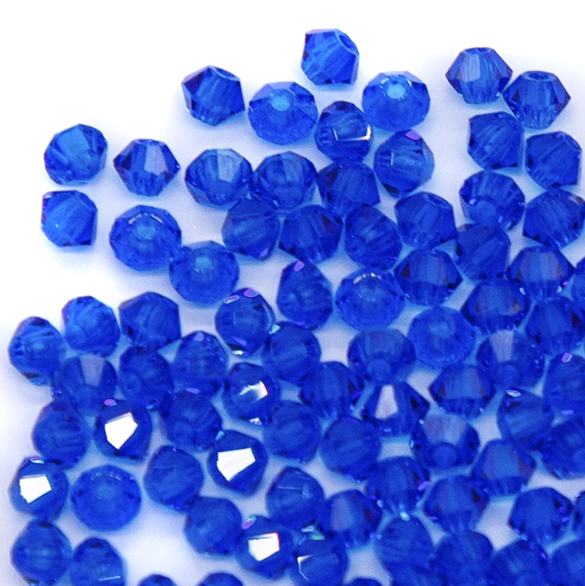 80CC268: Preciosa Crystal Dia Capri Blue 3mm-144PC
