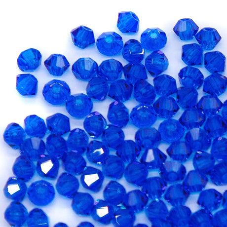 80CC268: Preciosa Crystal Dia Capri Blue 3mm-144PC