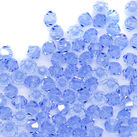 80CC272: Preciosa Crystal Dia Lt Sapphire 3mm-144PC