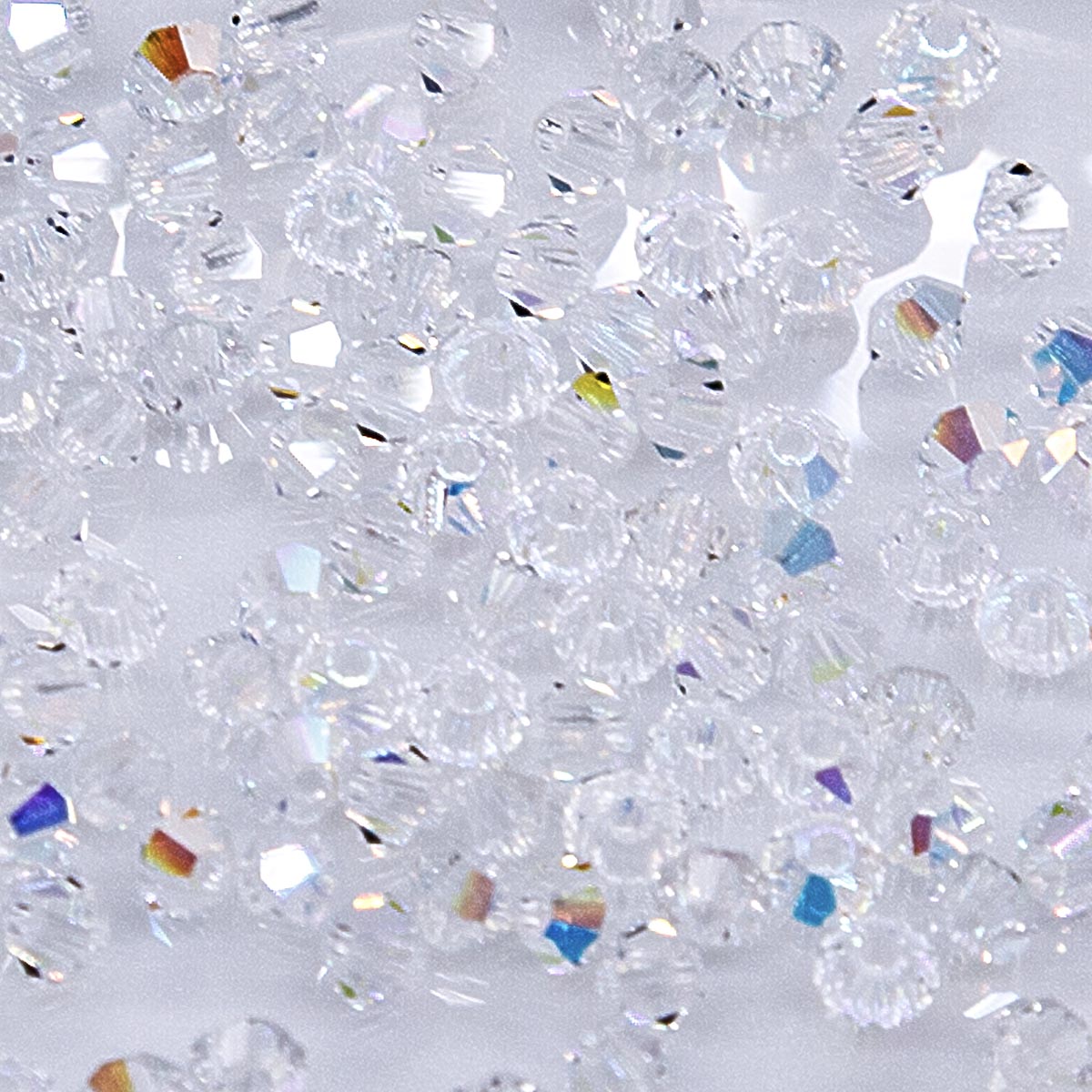 80CC512: Preciosa Crystal Dia Crystal AB 3mm-144PC