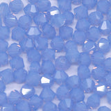 82CC270: Preciosa Crystal Dia Lt Sapphire Opal 4mm-144PC
