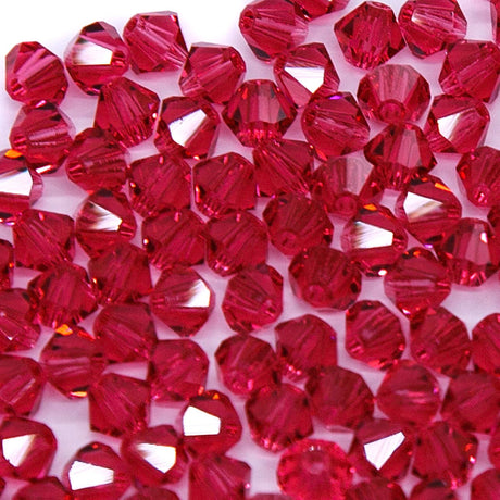 82CC292-P: Preciosa Crystal Dia Indian Pink 4mm-144PC