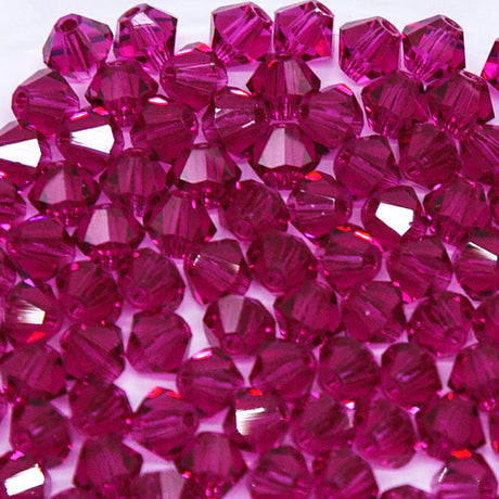 82CC294-F: Preciosa Crystal Dia Fuchsia 4mm-144PC