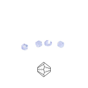 82CC512: Preciosa Crystal Dia Crystal AB 4mm-144PC